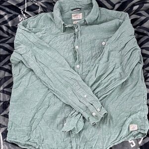 Men's Green Casual Shirt